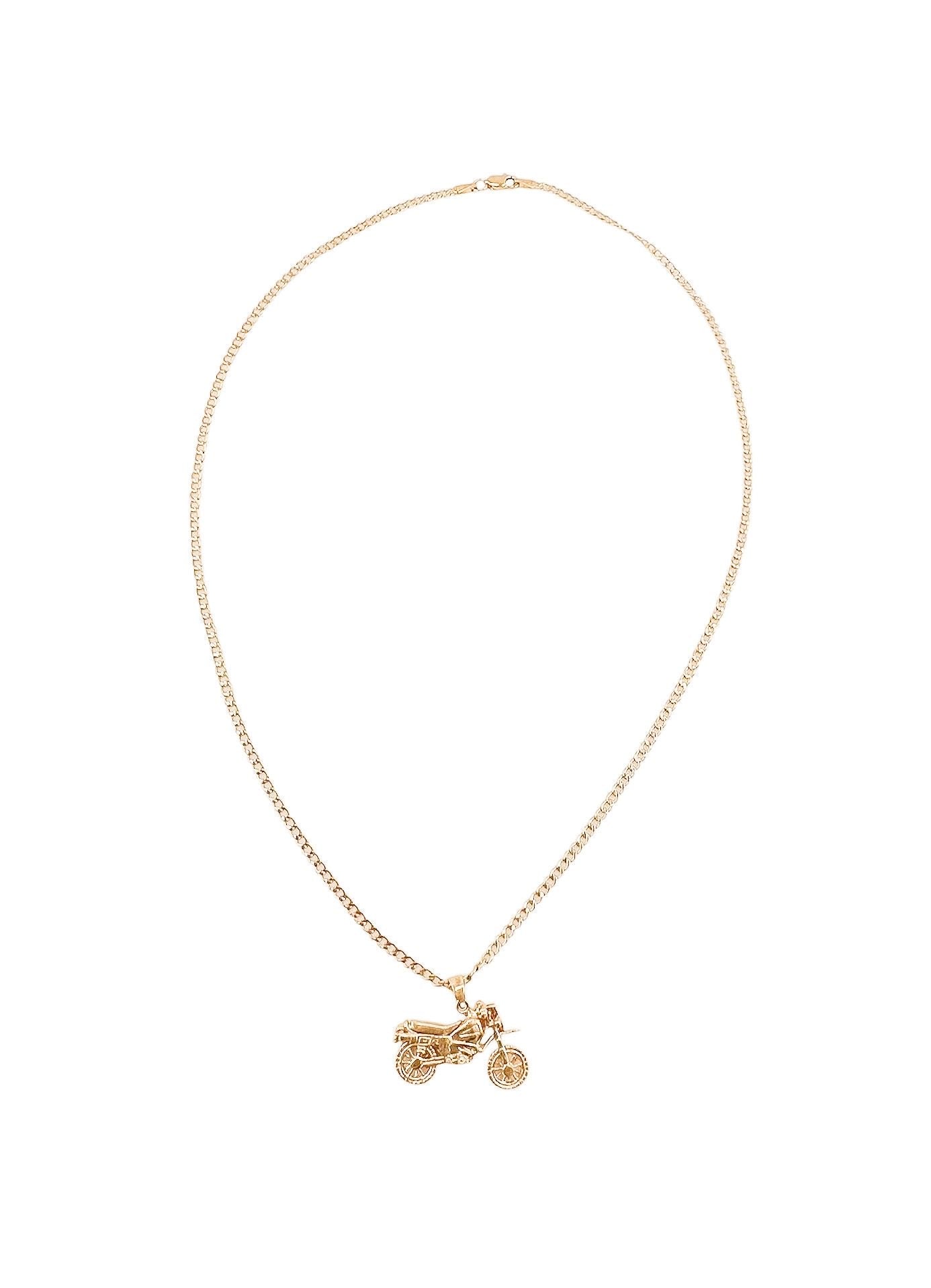14k Gold Necklace 16in