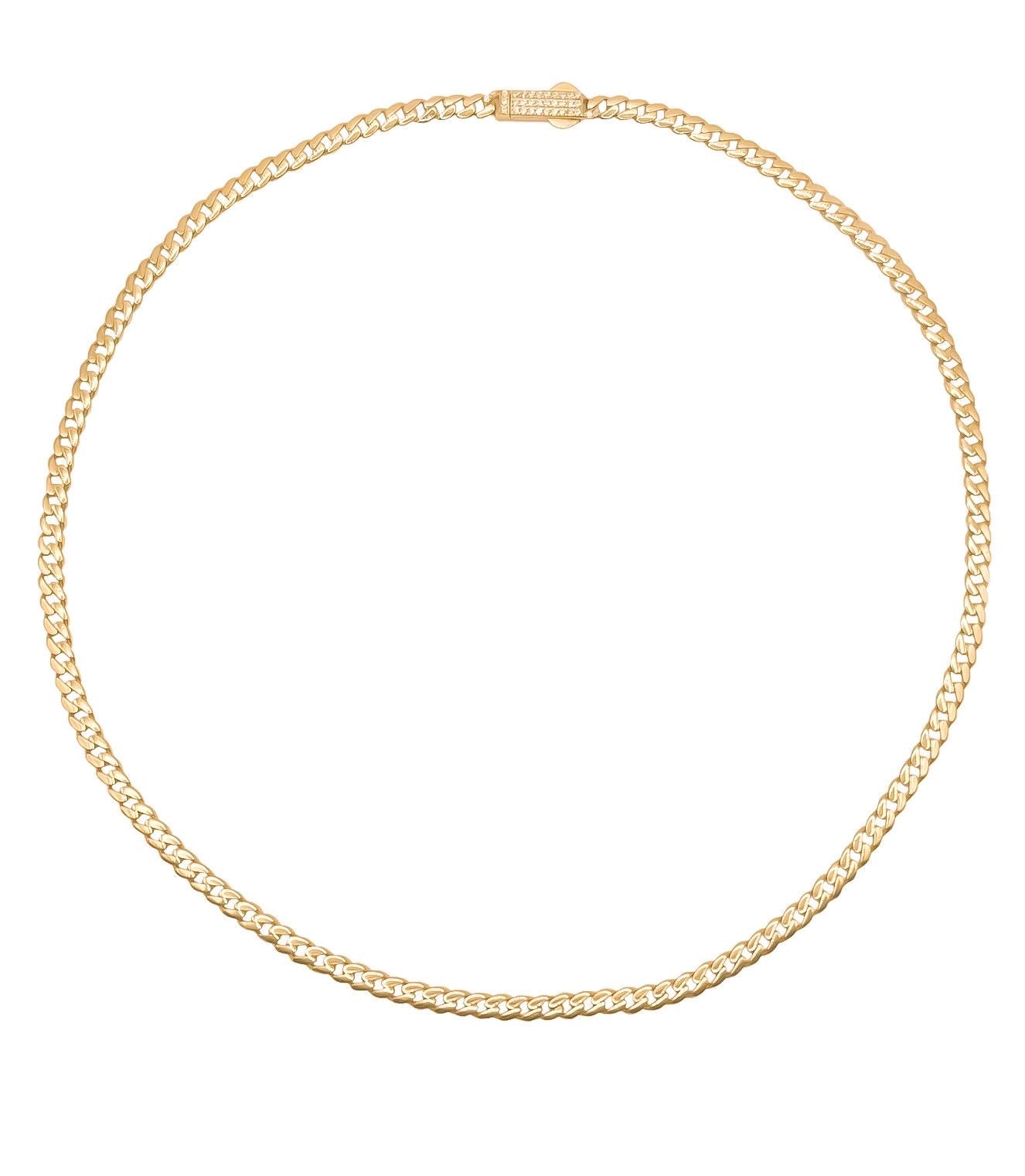 14k Baby Mónaco 4mm Necklace 20in