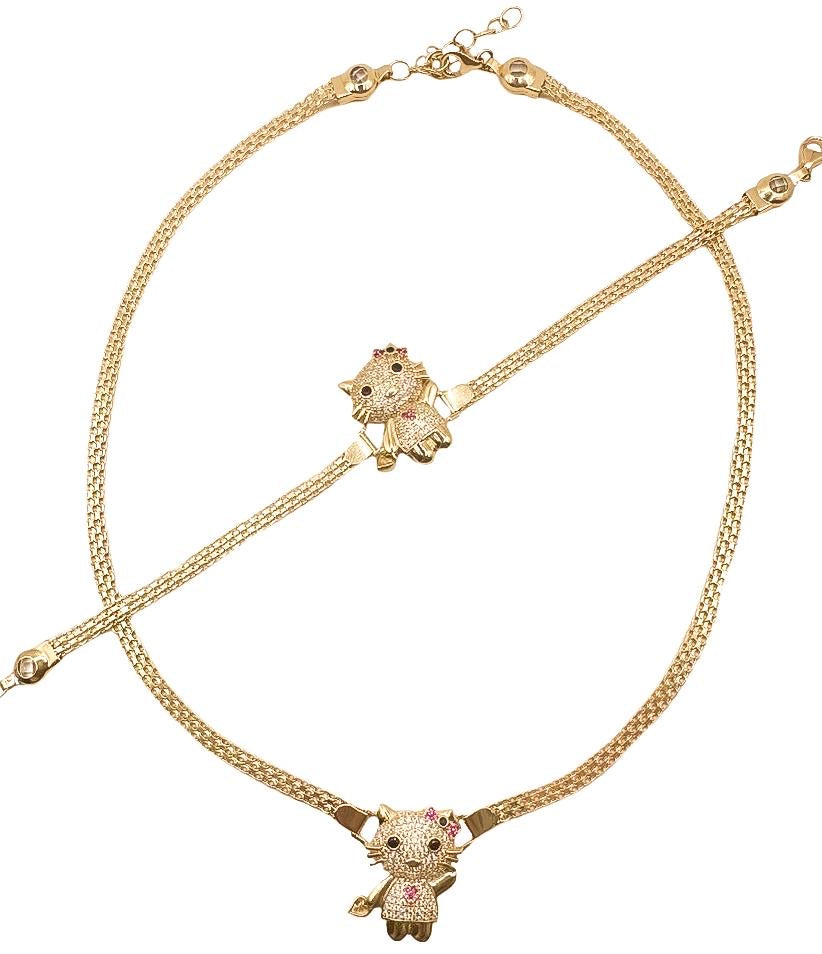 14k Kitty Set