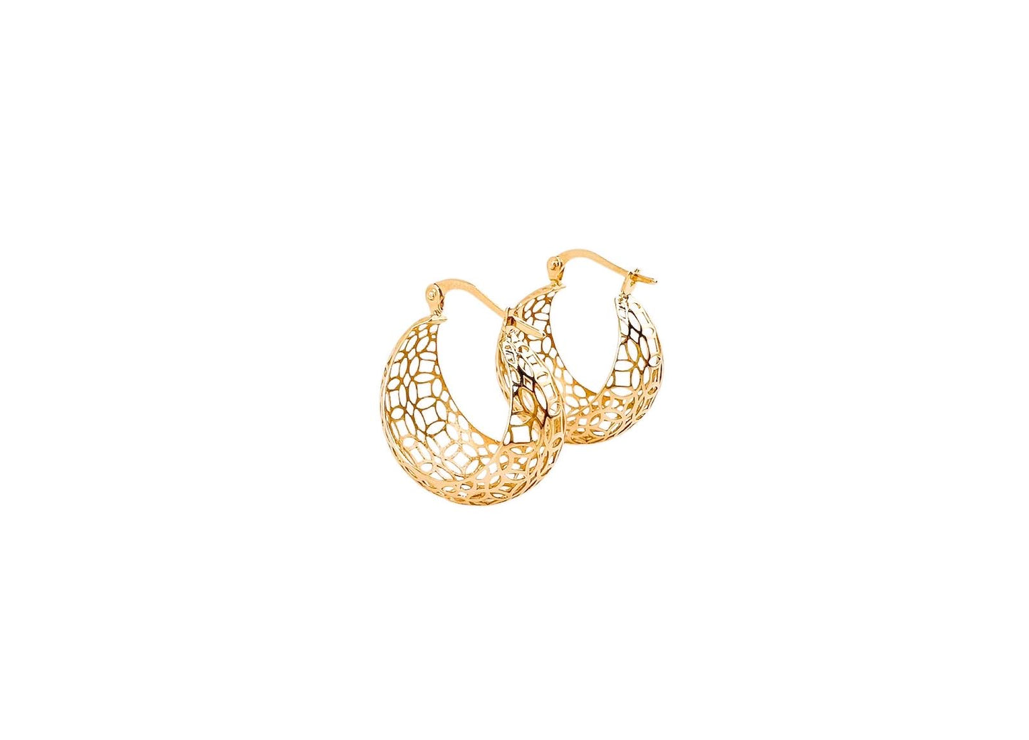 10k Gold Hoops