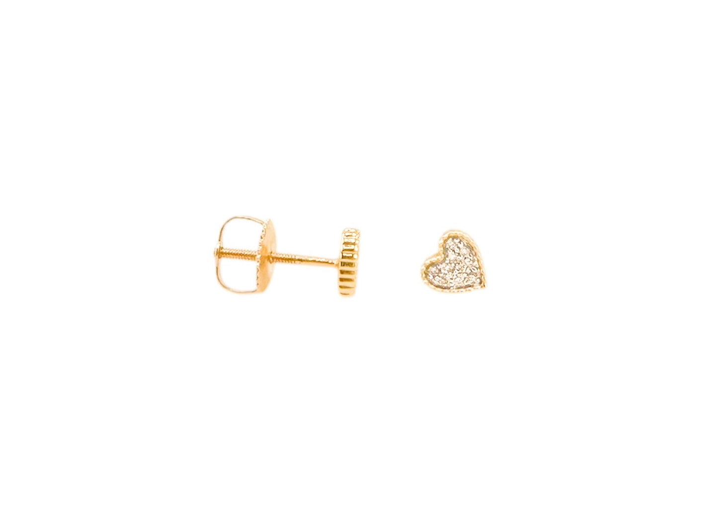 14k Gold Diamond Earrings