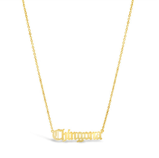 14k Gold Necklace 16+2in