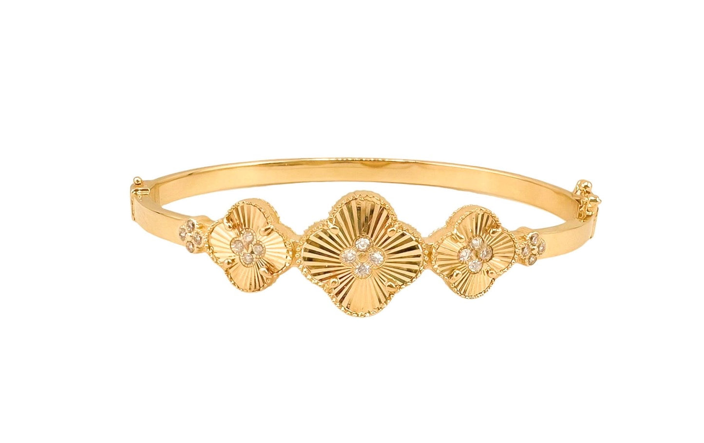 14k Gold Bracelet 7in