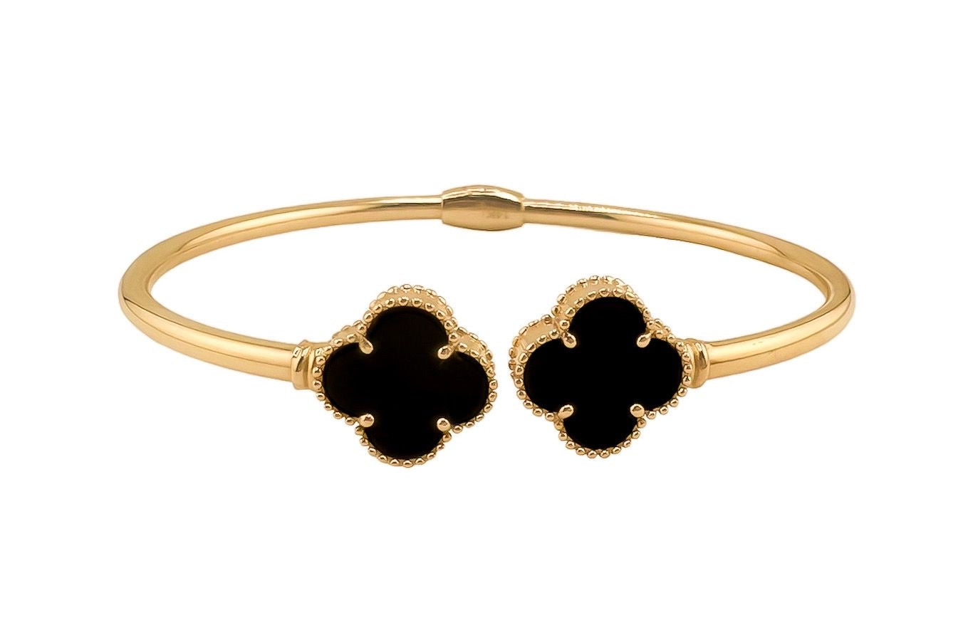 14k Gold Bangle 7.5