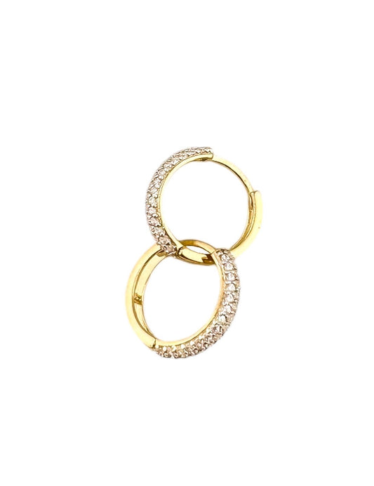 14k Gold Hoops