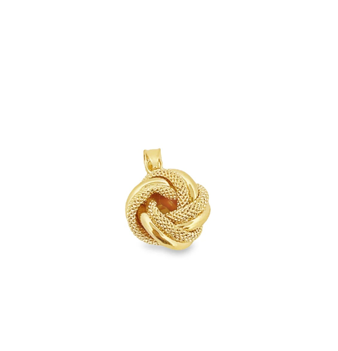 14k Gold Nudo Pendant