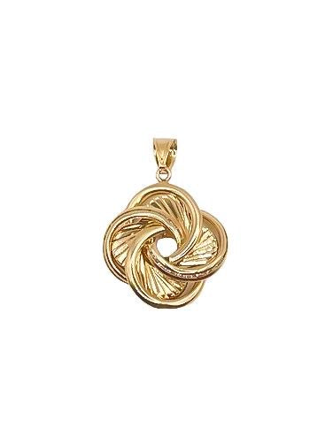 14k Nudo Pendant