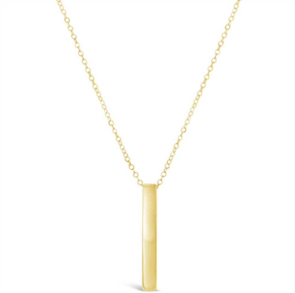 14k Gold Necklace 16+2in