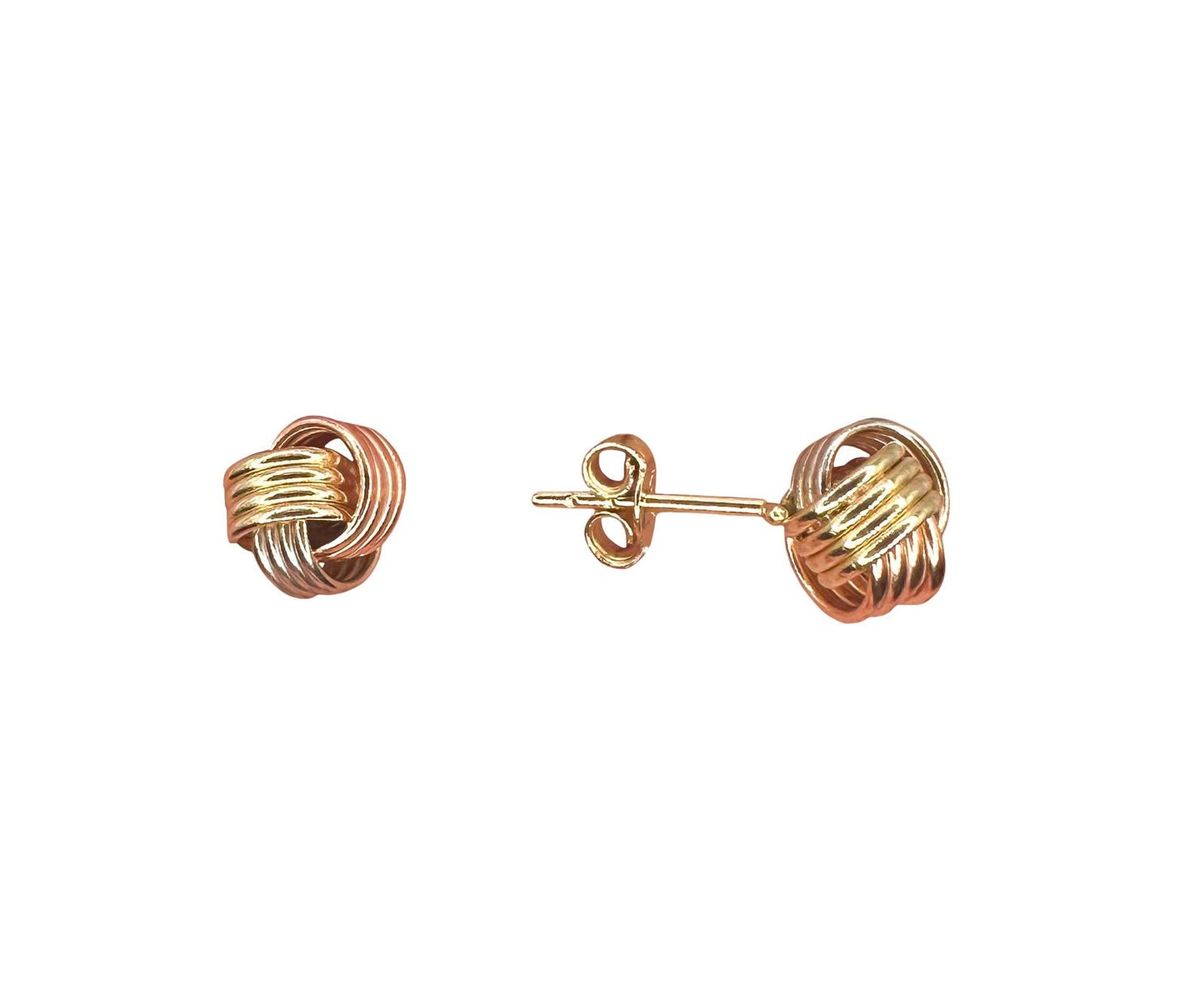 10k Gold Nudo Earrings