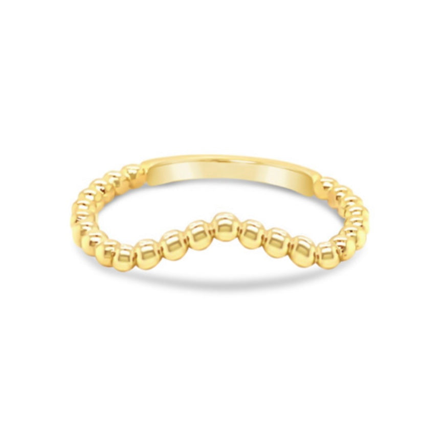 14k Ball Ring