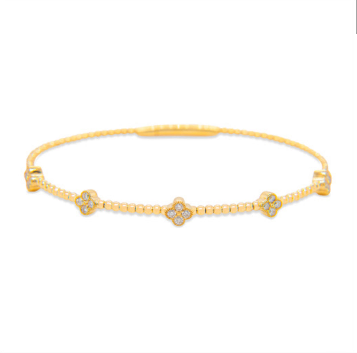 14k Gold Diamond Bracelet