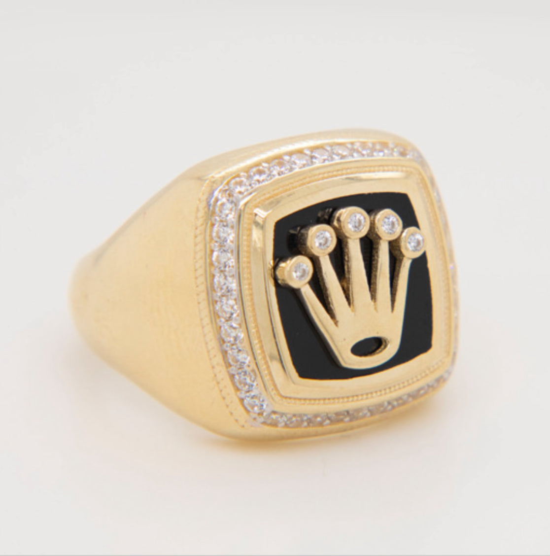 14k Gold Man Ring