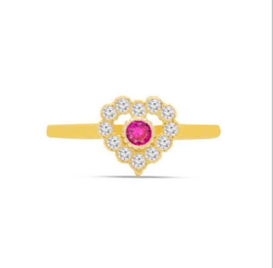 14k Baby Girl Ring