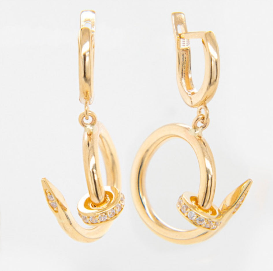 14k Gold Earring