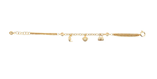 14k Gold Bracelet 8in