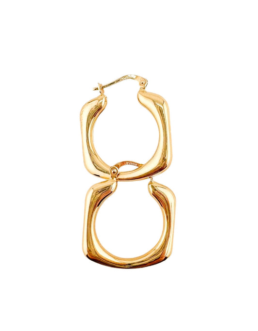 14k Gold Hoops