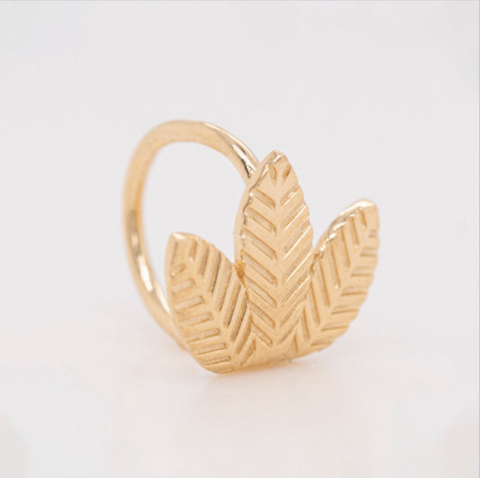 14k Gold Ear Cuff