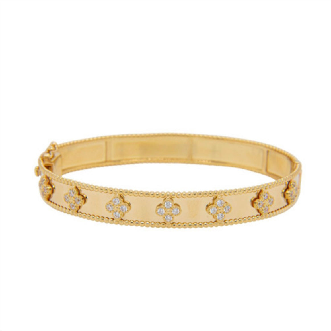 14k Gold Solid Bangle