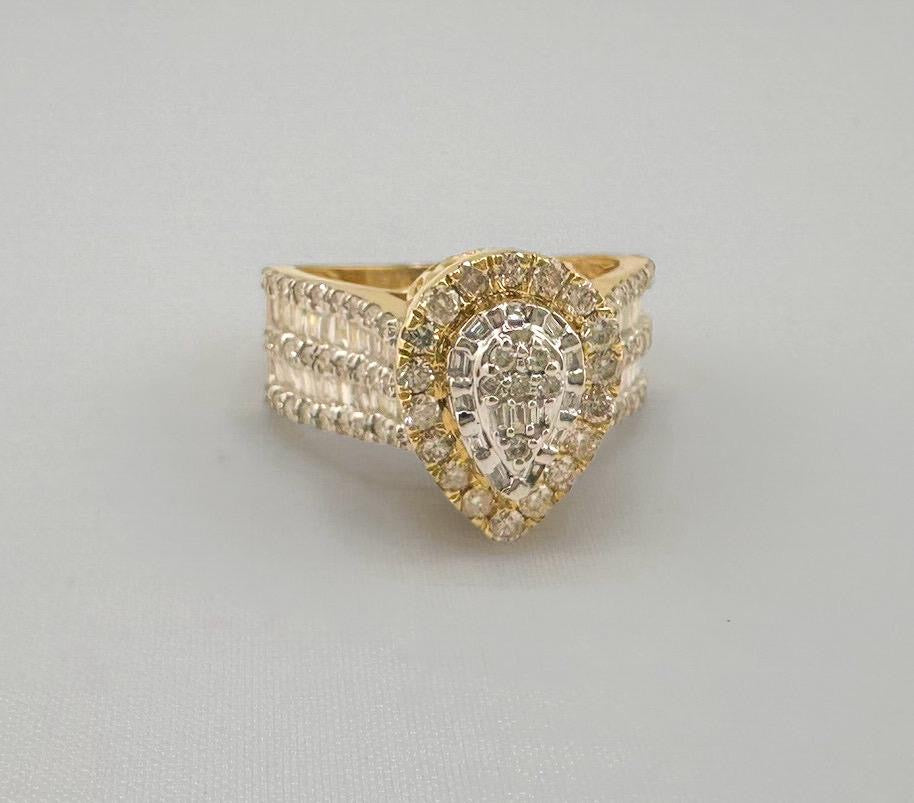 14k Diamond Ring