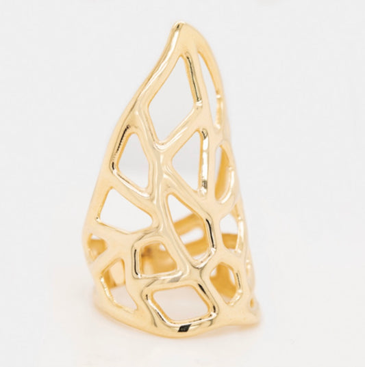 14k Gold Mónica Robles Style Ring