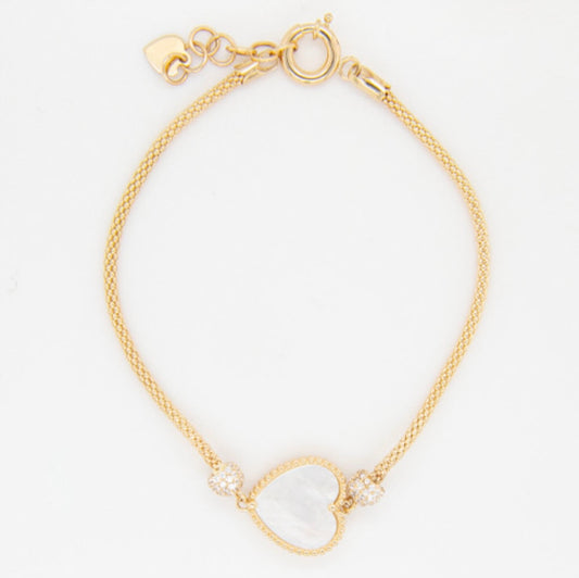 14k Gold Bracelet 8 in