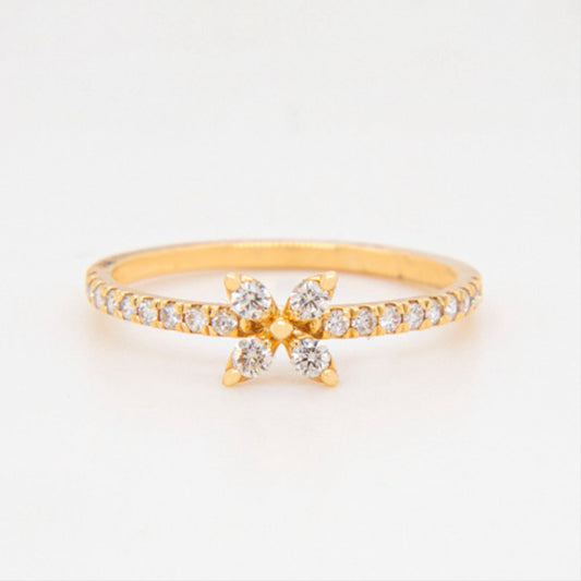 14k Gold Diamond Ring