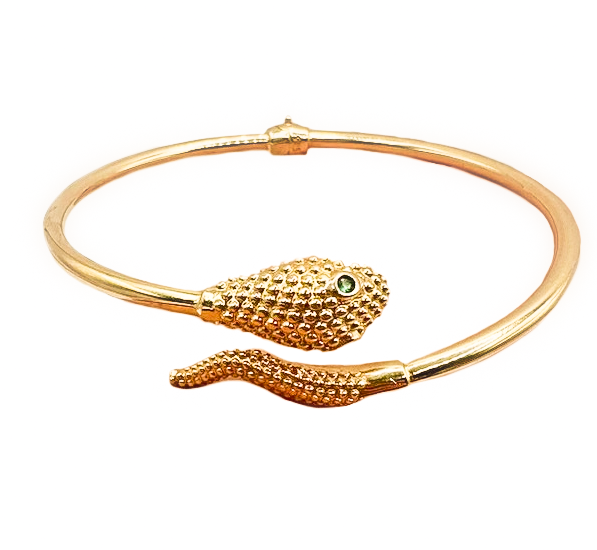 Snake Bangle 14k