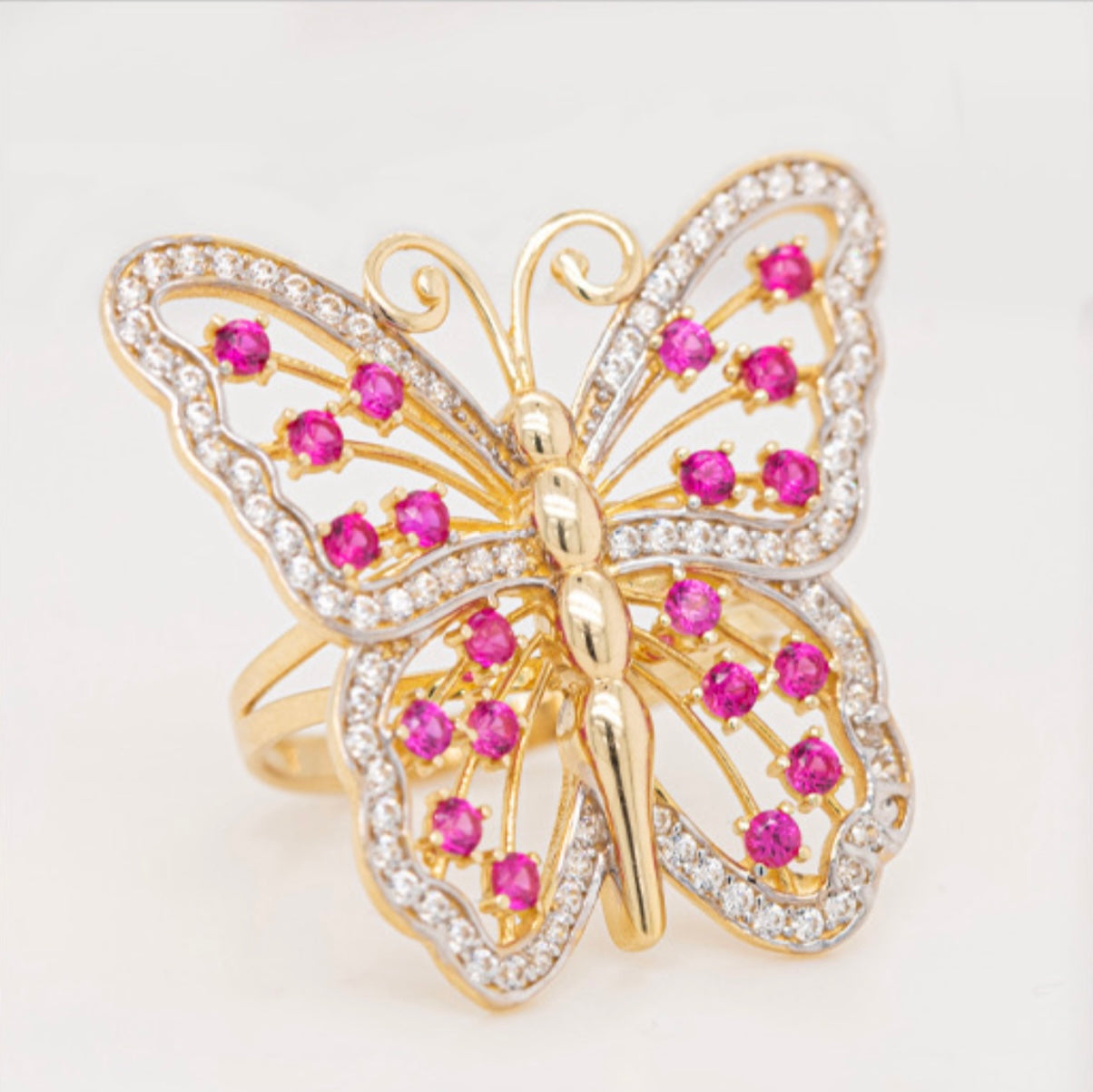 14k Big Butterfly 🦋 Ring