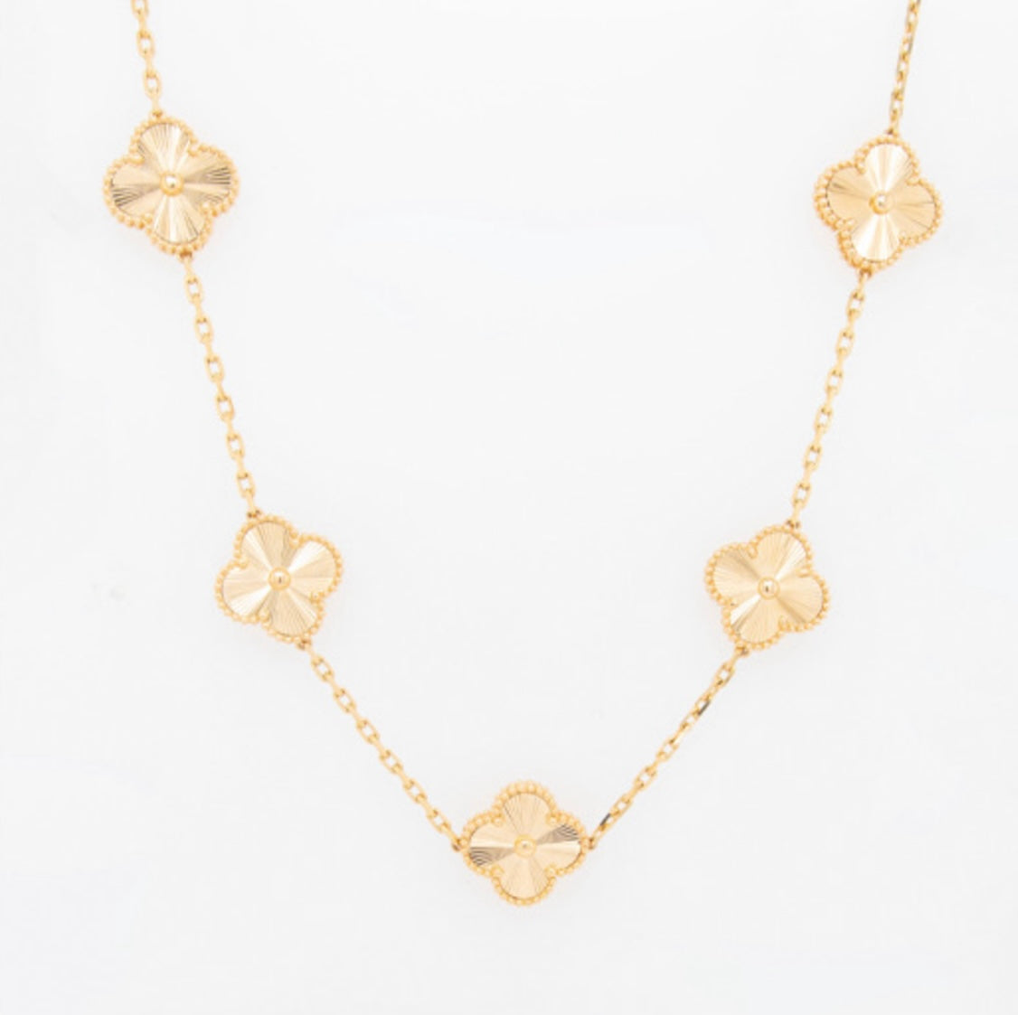 18k Gold Solid Necklace