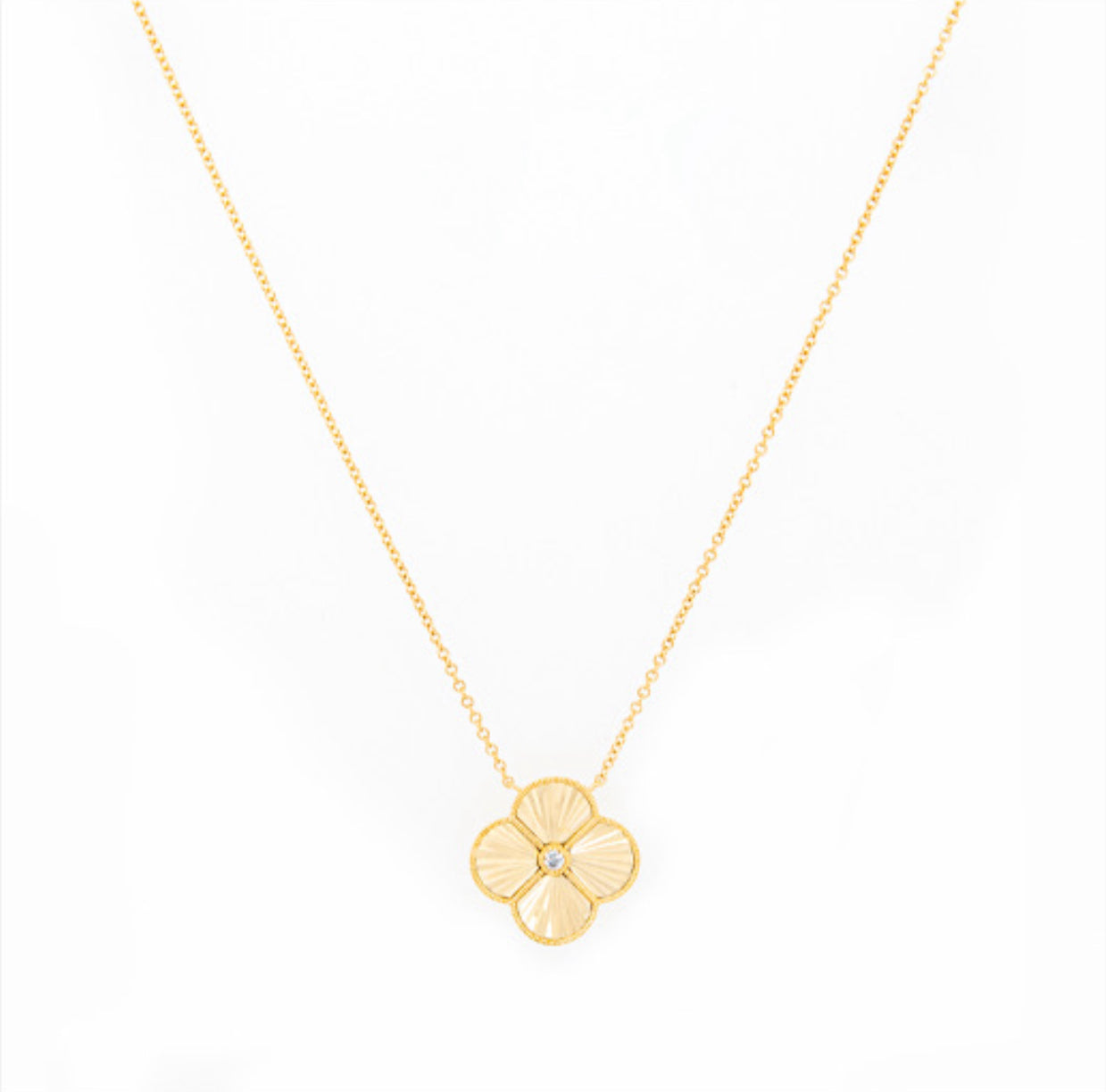 14k Gold Diamond Necklace