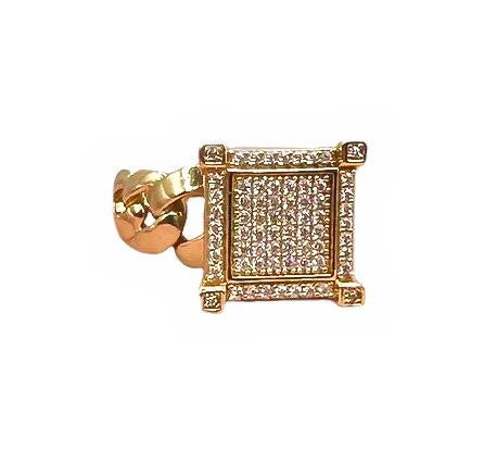 14k Gold Princess Ring