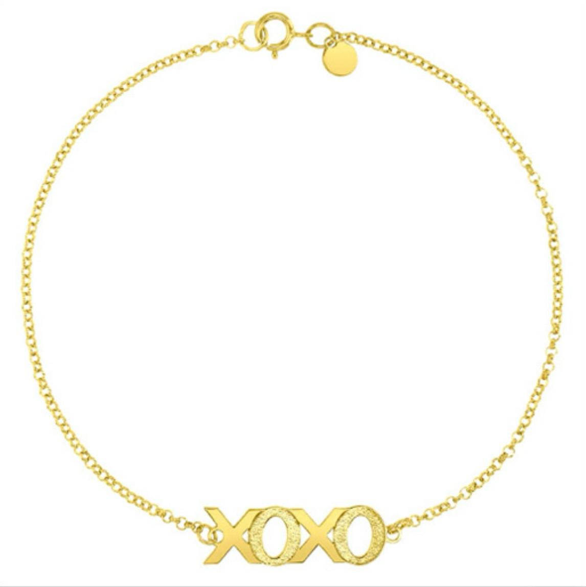 14k Xoxo Bracelet 7in 